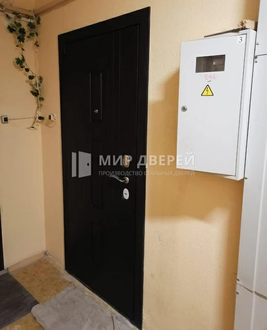 Входная дверь толстая с шумоизоляцией - фото