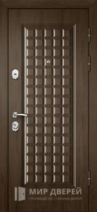 Уличная дверь шпонированная №30 внешняя - фото