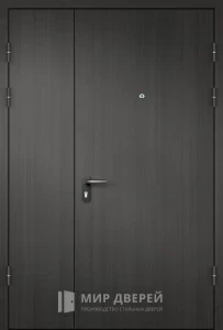 Железную дверь в подъезд №26 внешняя - фото