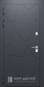 Дверь входная дизайнерская в квартиру №35 внутренняя - фото