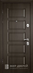 Входная металлическая дверь с МДФ в частный дом №11 внутренняя - фото