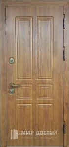 Уличная дверь с МДФ для дома №524 внешняя - фото