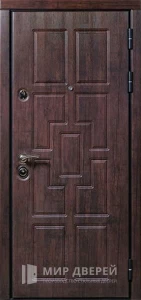 Металлическая дверь с шумоизоляцией №15 внешняя - фото