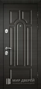 Входная дверь в квартиру цвета Венге №9 внешняя - фото