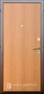 Металлическая дверь с МДФ панелью в коттедж №41 внутренняя - фото