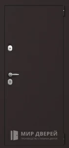 Железная дверь для дачи №22 внешняя - фото