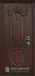 Дверь с виноритом для улицы №37 внутренняя - фото