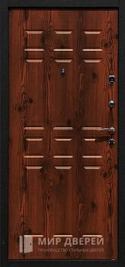 Входная дверь с МДФ накладкой для ресторана №67 внутренняя - фото