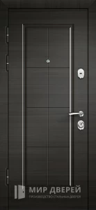 Квартирная дверь со шпоном №35 внутренняя - фото