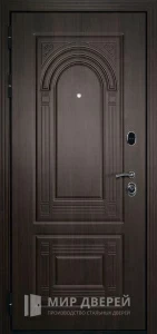 Дверь металлическая входная с порошковым напылением №90 внутренняя - фото