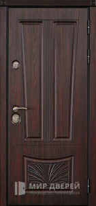 Железная дверь МДФ панели №172 внешняя - фото