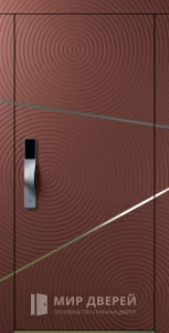 Дверь с электронным замком для квартиры входная №27 внешняя - фото