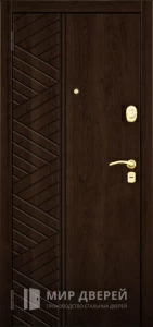 Дверь входная металлическая с терморазрывом №43 внутренняя - фото