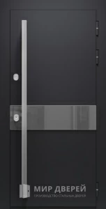 Входная антивандальная дверь дизайнерская №32 внешняя - фото