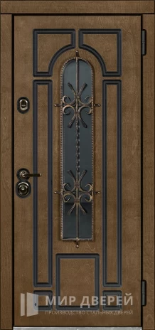 Фото «Утепленная входная дверь со стеклом №2»